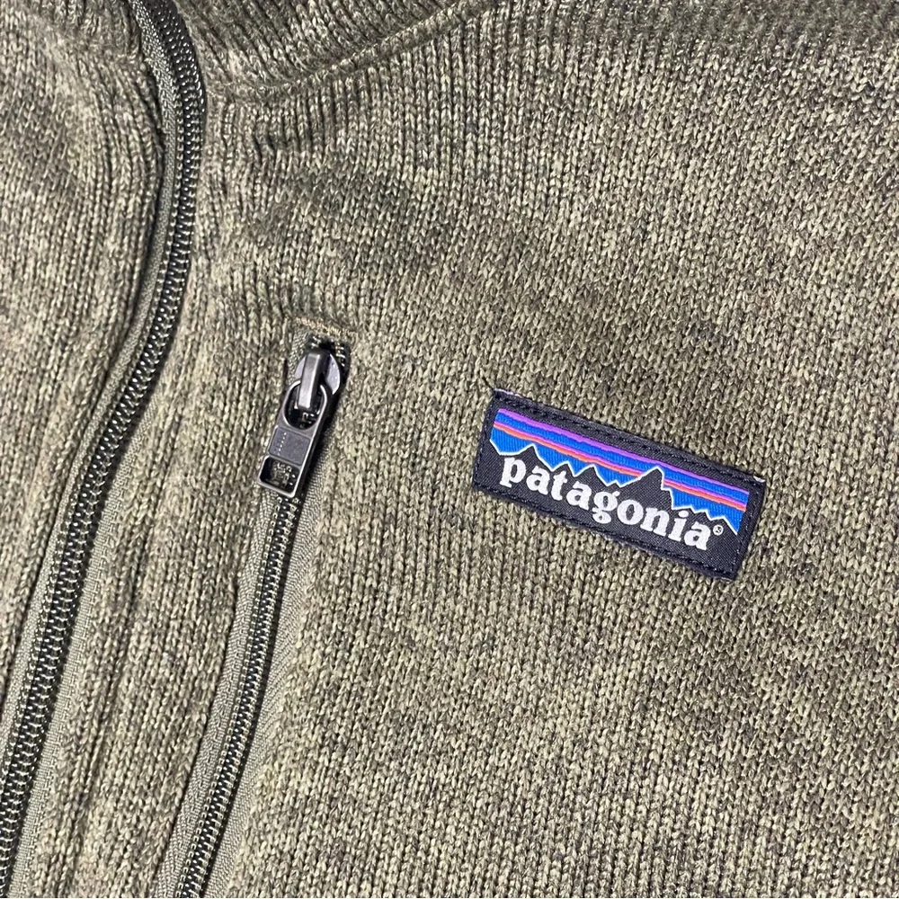 Patagonia Men’s Better Sweater 1/4-zip Fleece Industrial Green Style 25522 - Picture 10 of 11